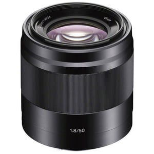 Sony E 50mm f/1.8 OSS Zwart