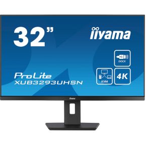 Iiyama ProLite XUB3293UHSN-B5 32 4K Ultra HD KVM IPS Monitor