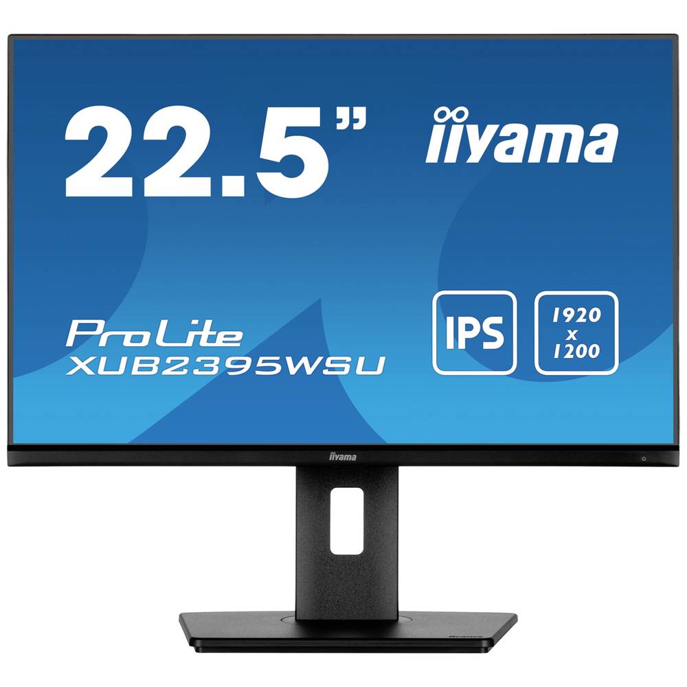 Iiyama ProLite XUB2395WSU-B5 LED-monitor Energielabel E (A – G) 57.2 cm (22.5 inch) 1920 x 1200 Pixel 16:10 4 ms HDMI, DisplayPort, Hoofdtelefoon (3.5 mm