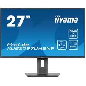 Iiyama ProLite XUB2797UHSNP-B1 27 4K Ultra HD KVM IPS Monitor