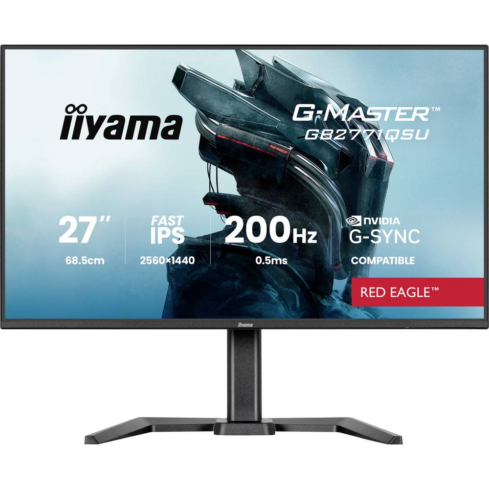 Iiyama G-MASTER Gaming monitor Energielabel E (A – G) 68.6 cm (27 inch) 2560 x 1440 Pixel 16:9 0.5 ms