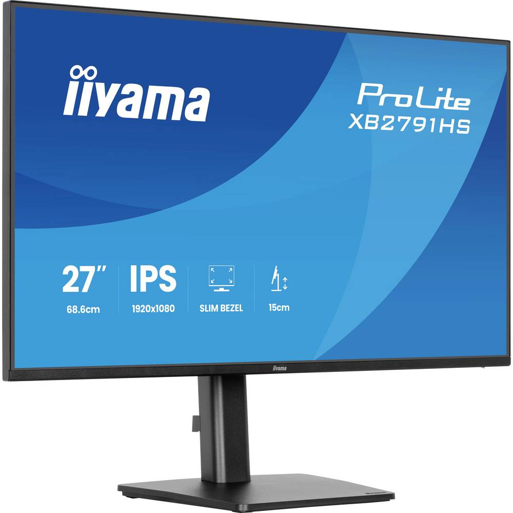 Iiyama ProLite LED-monitor Energielabel C (A – G) 68.6 cm (27 inch) 1920 x 1080 Pixel 16:9 DisplayPort VA LED