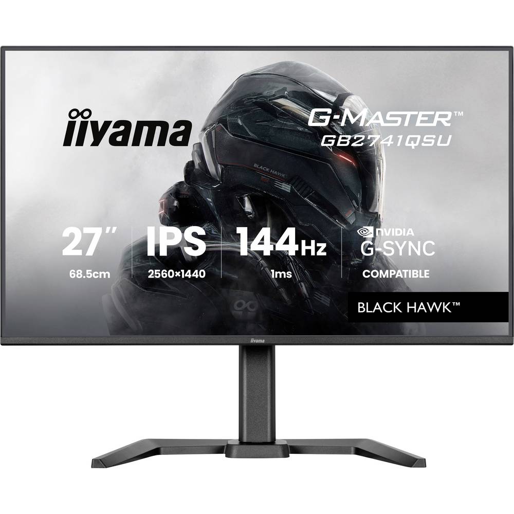Iiyama G-MASTER Gaming monitor Energielabel D (A – G) 68.6 cm (27 inch) 2560 x 1440 Pixel 16:9 1 ms HDMI IPS LED