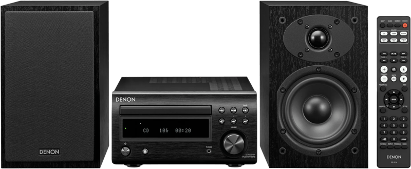 Denon D-M41DAB Zwart