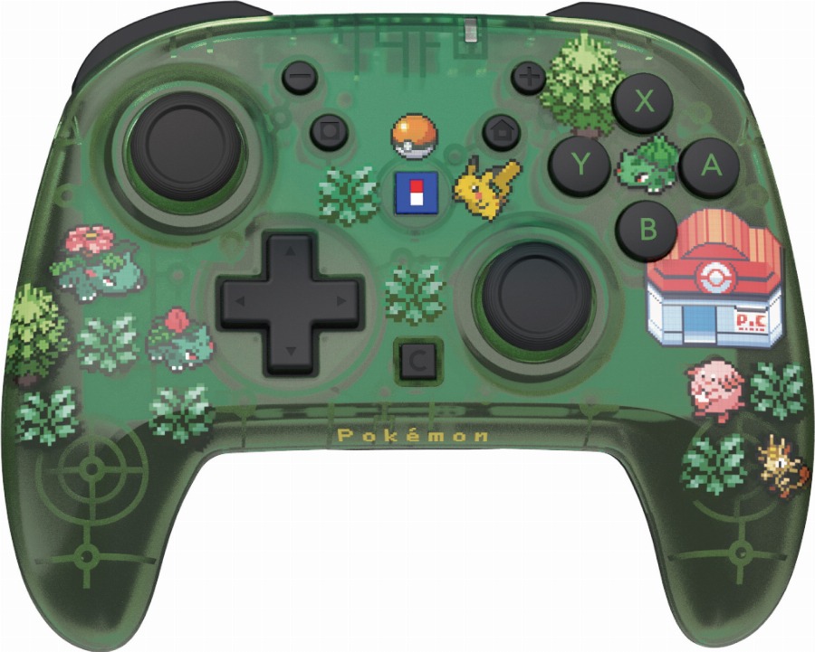 Hori Wireless Horipad Turbo – Pokemon Pixel (Green)