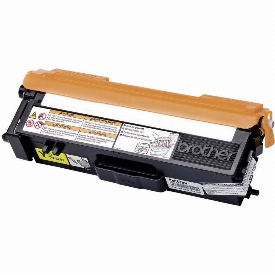 Brother Toner TN-320Y Origineel Geel 1500 bladzijden TN320Y