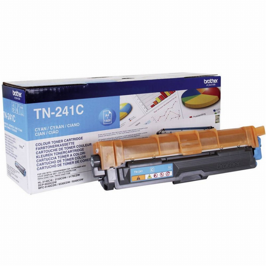 Brother TN-241 Toner Cyaan