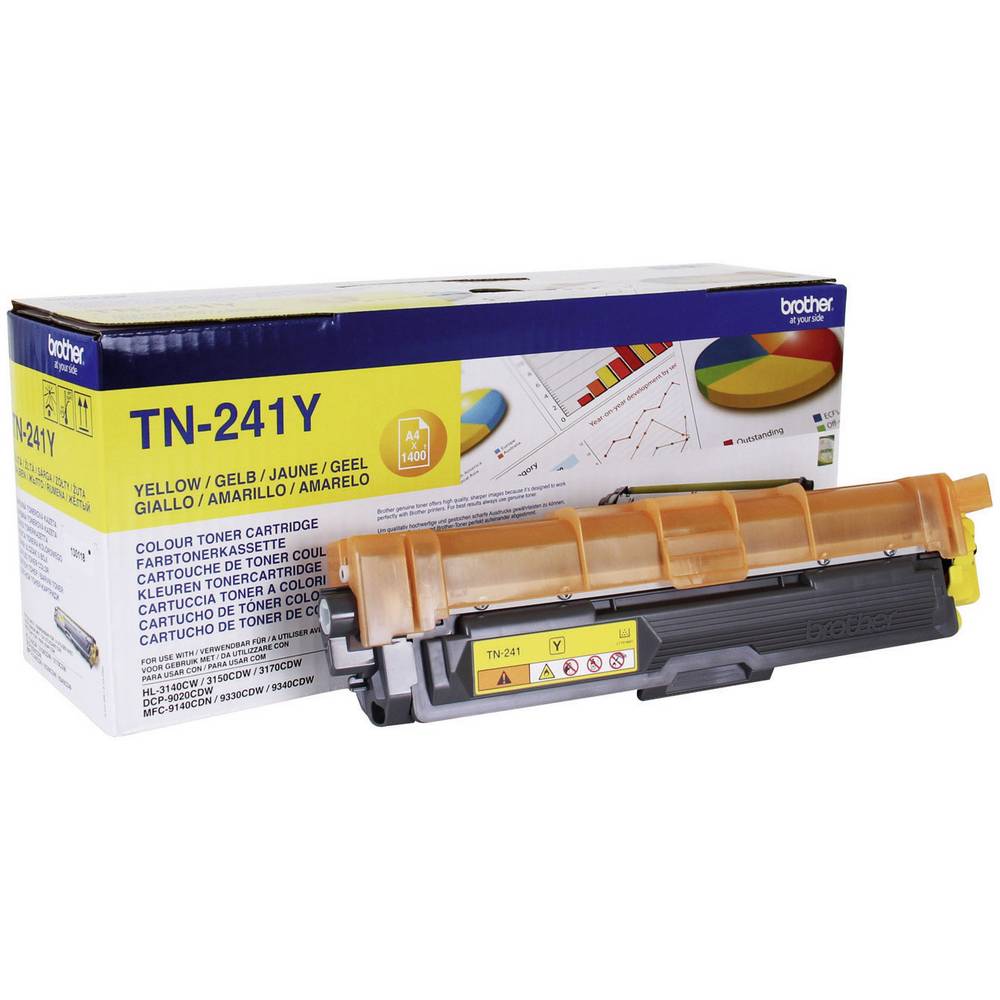 Brother Tn-241y Geel