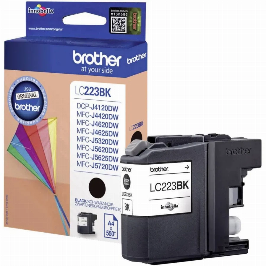 Brother LC-223 Cartridge Zwart