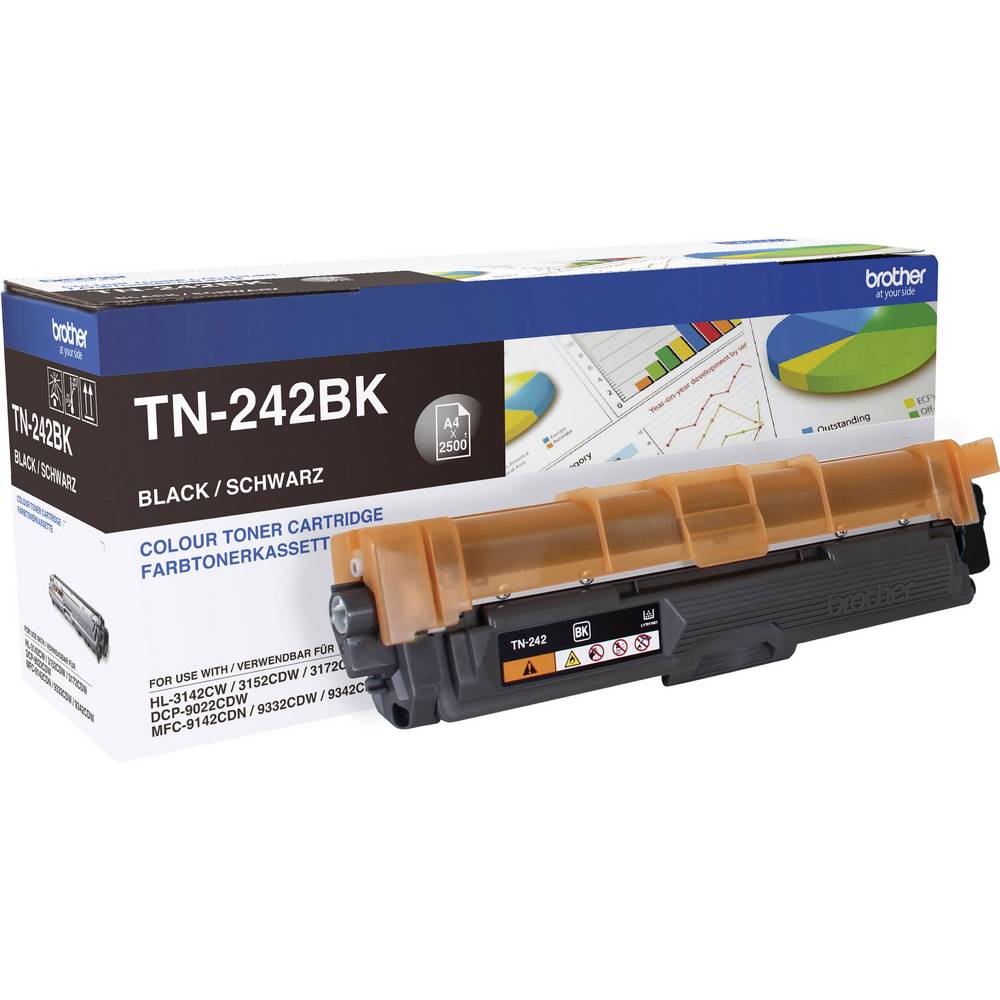 Brother Tonercassette TN-242BK TN242BK Origineel Zwart 2500 bladzijden