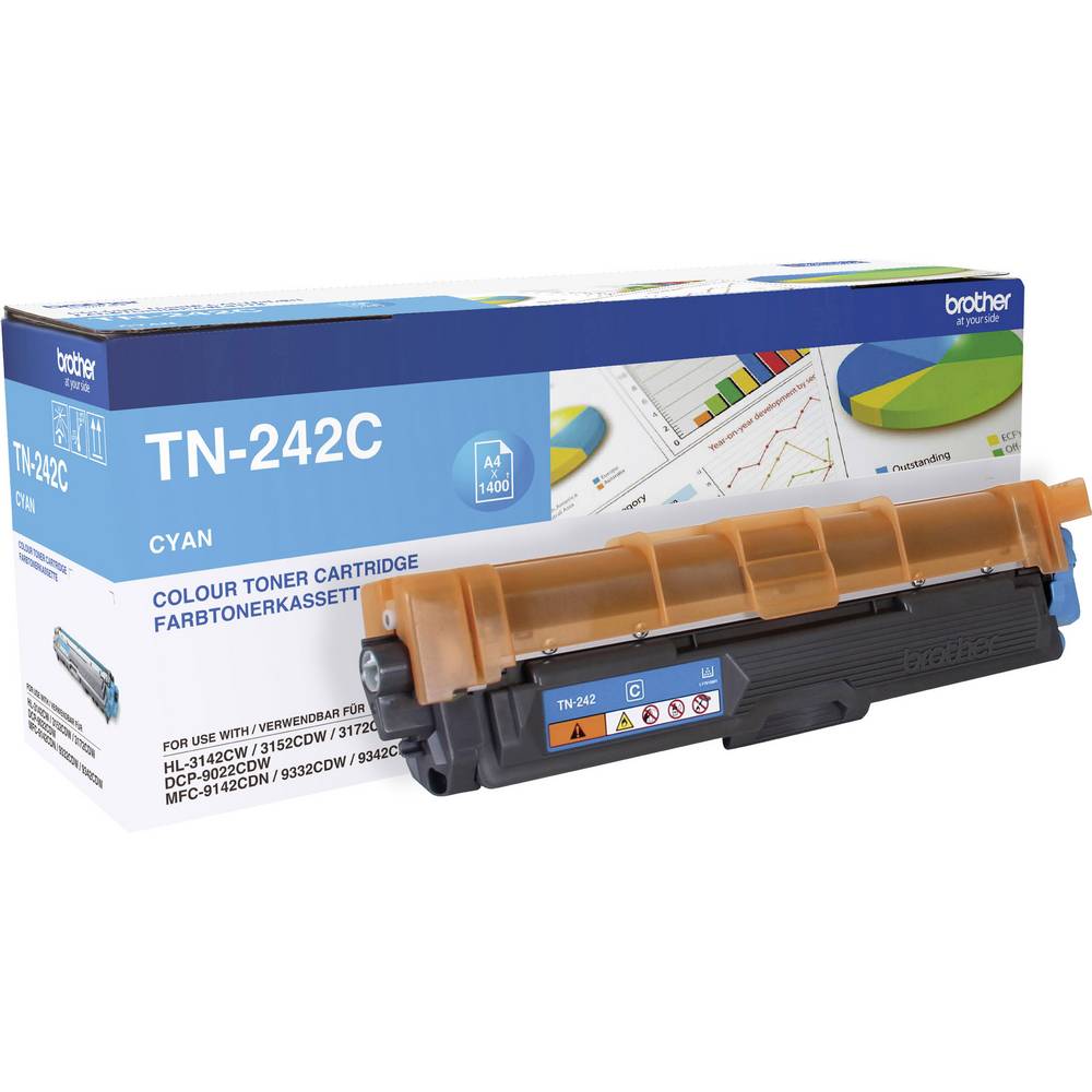 Brother Toner TN-242C Origineel Cyaan 1400 bladzijden TN242C