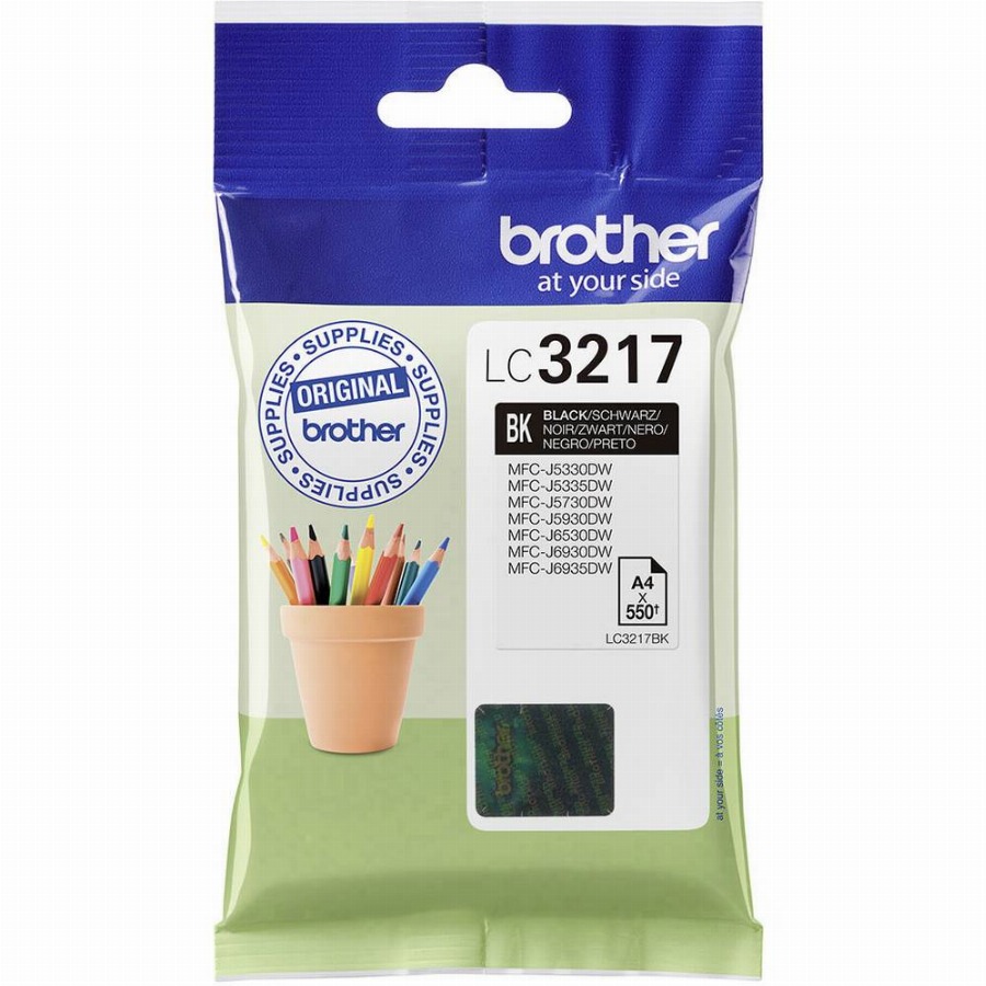 Brother Inktcartridge LC-3217BK Origineel Enkel Zwart LC-3217 BK