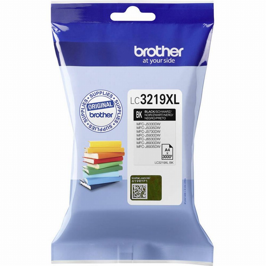 Brother Inktcartridge LC-3219XLBK Origineel Zwart LC-3219 XL BK