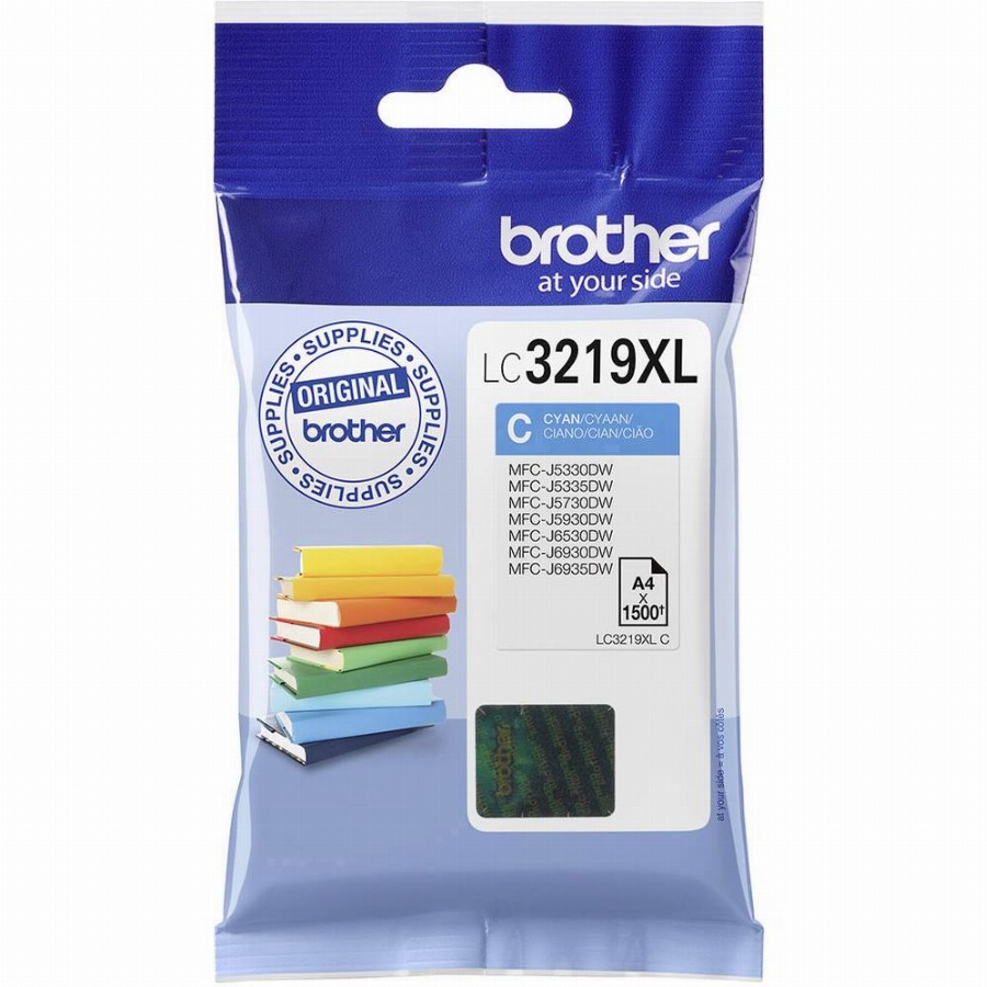 Brother Inktcartridge LC-3219XLC Origineel Cyaan LC-3219 XL C