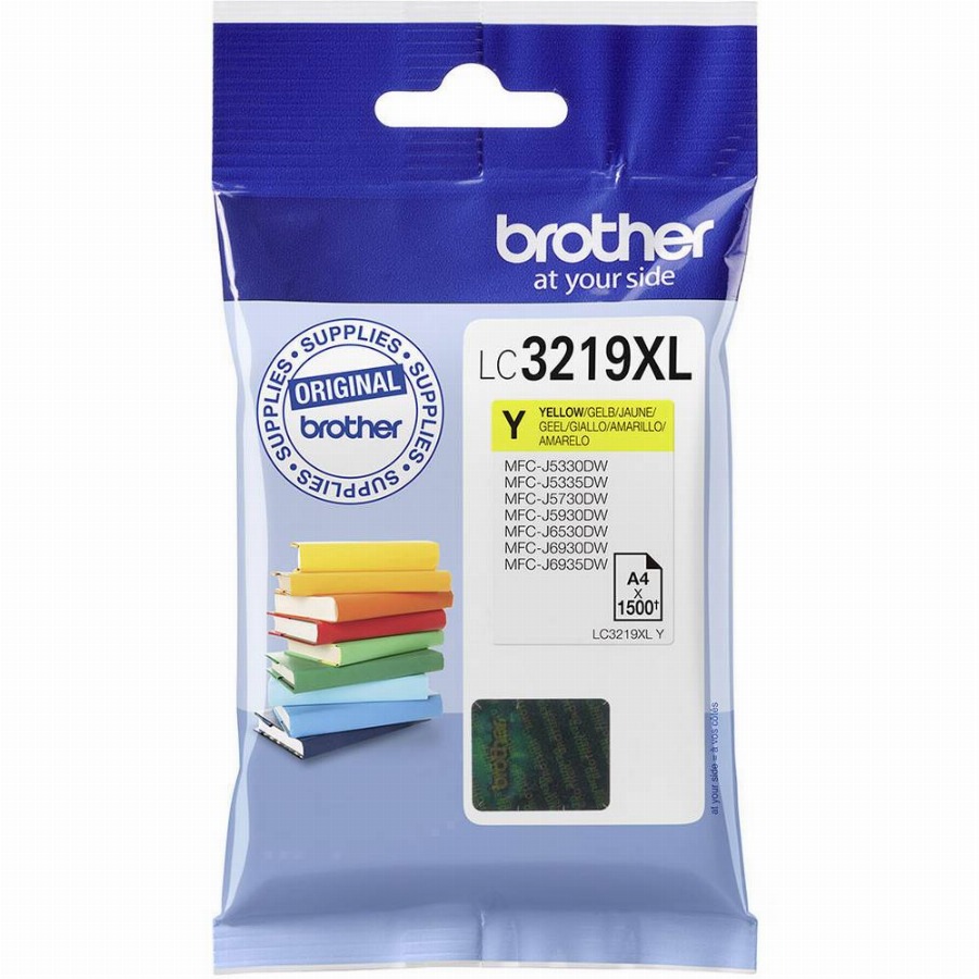 Brother Inktcartridge LC-3219XLY Origineel Geel LC3219XLY