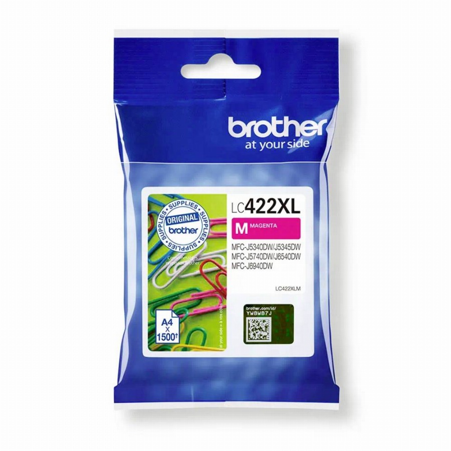 Brother Inktcartridge LC-422XLM Origineel Magenta LC422XLM