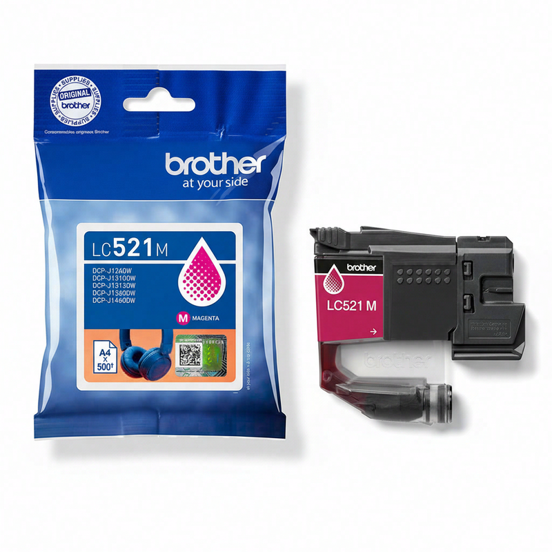 Brother LC521M inktcartridge 1 stuk origineel magenta