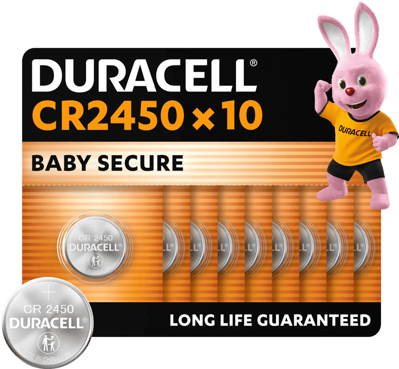 Duracell Specialty CR2450 lithium knoopcelbatterijen 3V 10 stuks