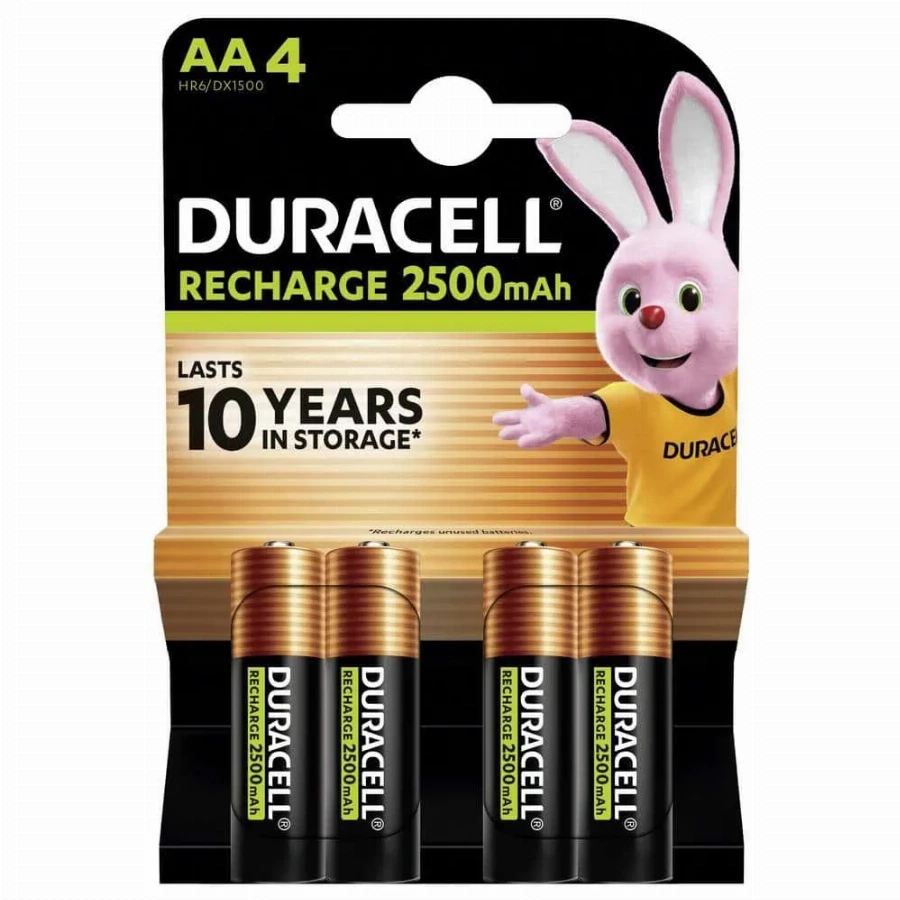 DURACELL 2500 MAH AA LR06 X4