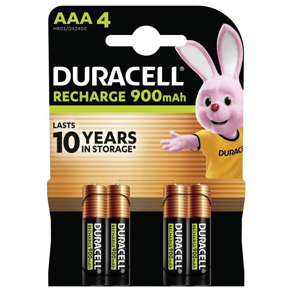 DURACELL 900 MAH AAA LR03 X4