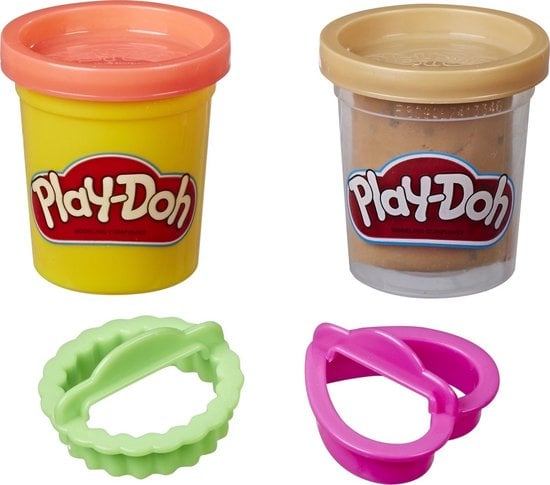 Play-Doh Kitchen Creations boetseerklei - Rood & Bruin
