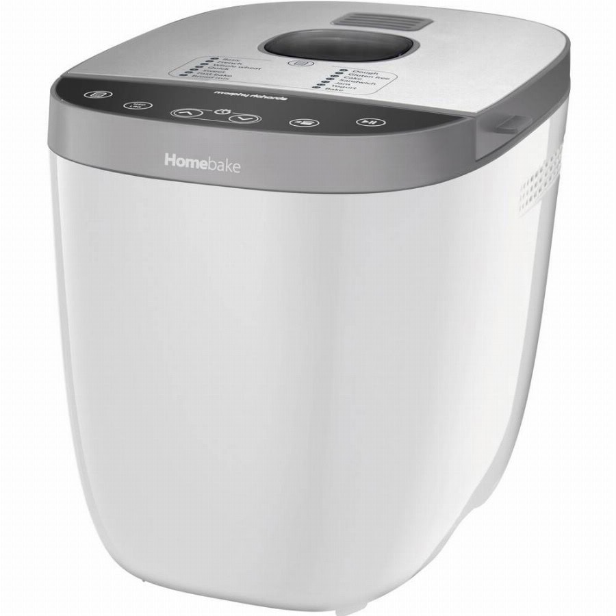 Morphy Richards Homebake Broodbakmachine BPA-vrij 1 kg Wit