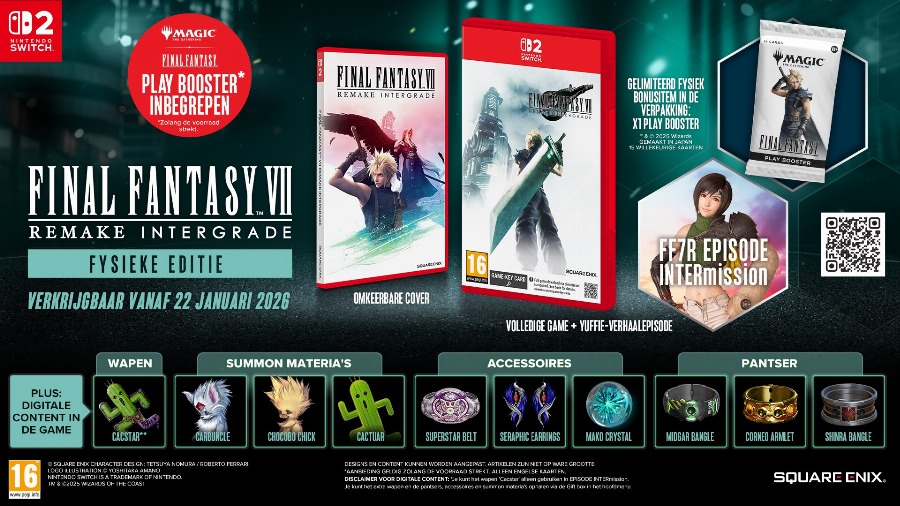 Final Fantasy VII Remake Intergrade Day One Edition
