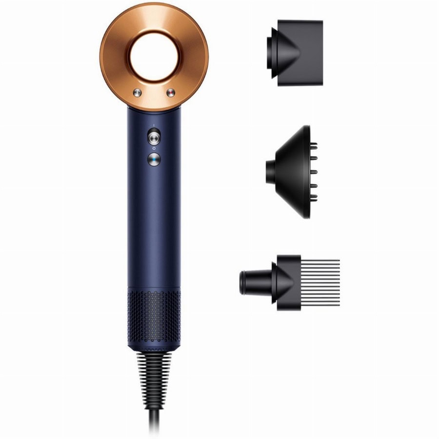Dyson Supersonic™ haardroger - Curly+Coily (Pruisisch Blauw/Koper)