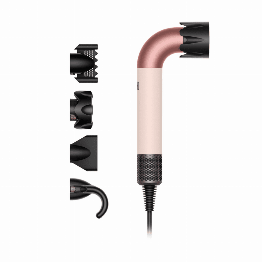 Dyson Supersonic r™ Straight+Wavy - Föhn - Ceramic Pink/Rose Gold