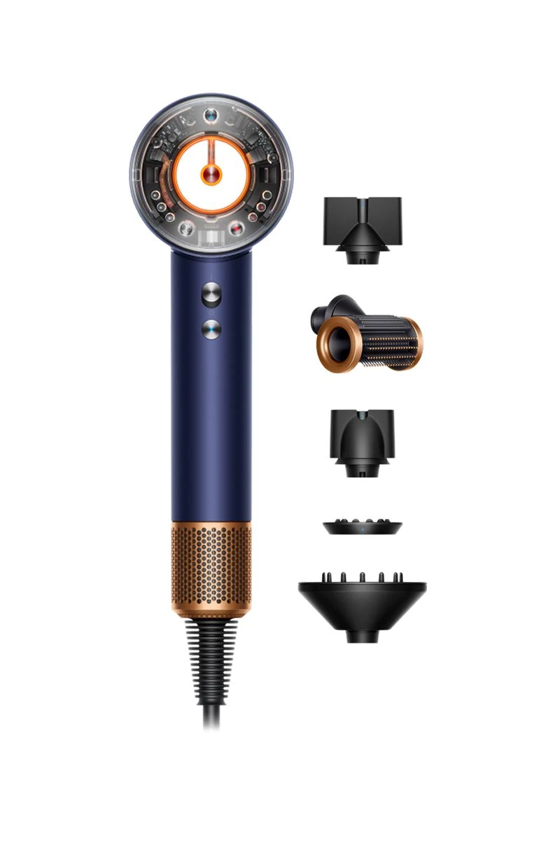 Dyson Supersonic Nural™ haardroger - Straight+Wavy (Pruisisch Blauw/Koper)