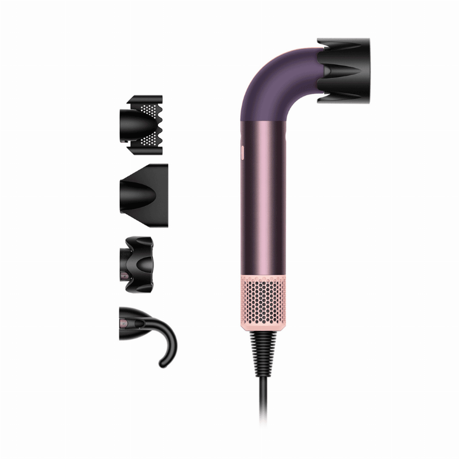 Dyson Supersonic r™ haardroger - Straight+Wavy (Jasper plum)