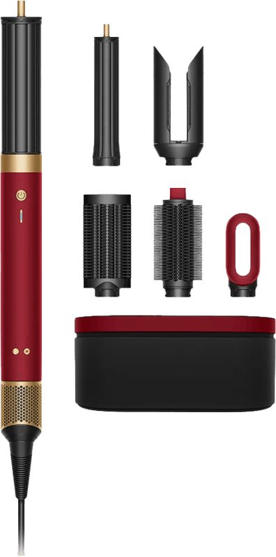 Dyson Airwrap Co-anda 2x Straight + Wavy Red Velvet