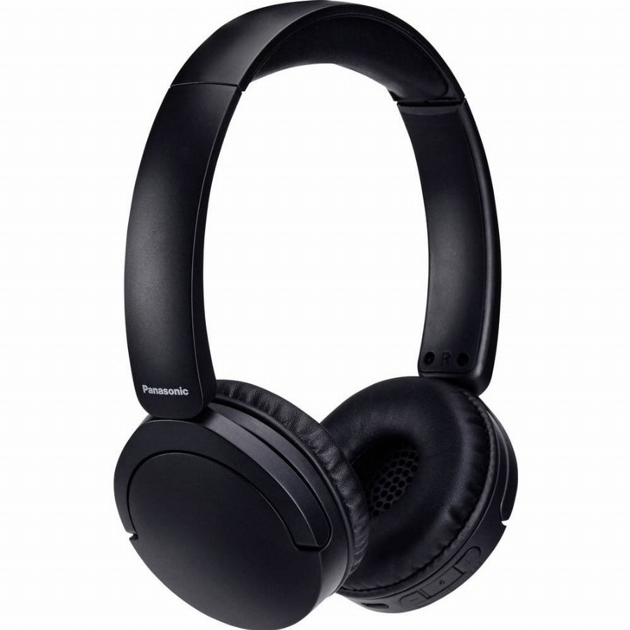 Panasonic RB-HF630BE-K On Ear koptelefoon Bluetooth Zwart Ruisonderdrukking (microfoon) Headset Telefoon