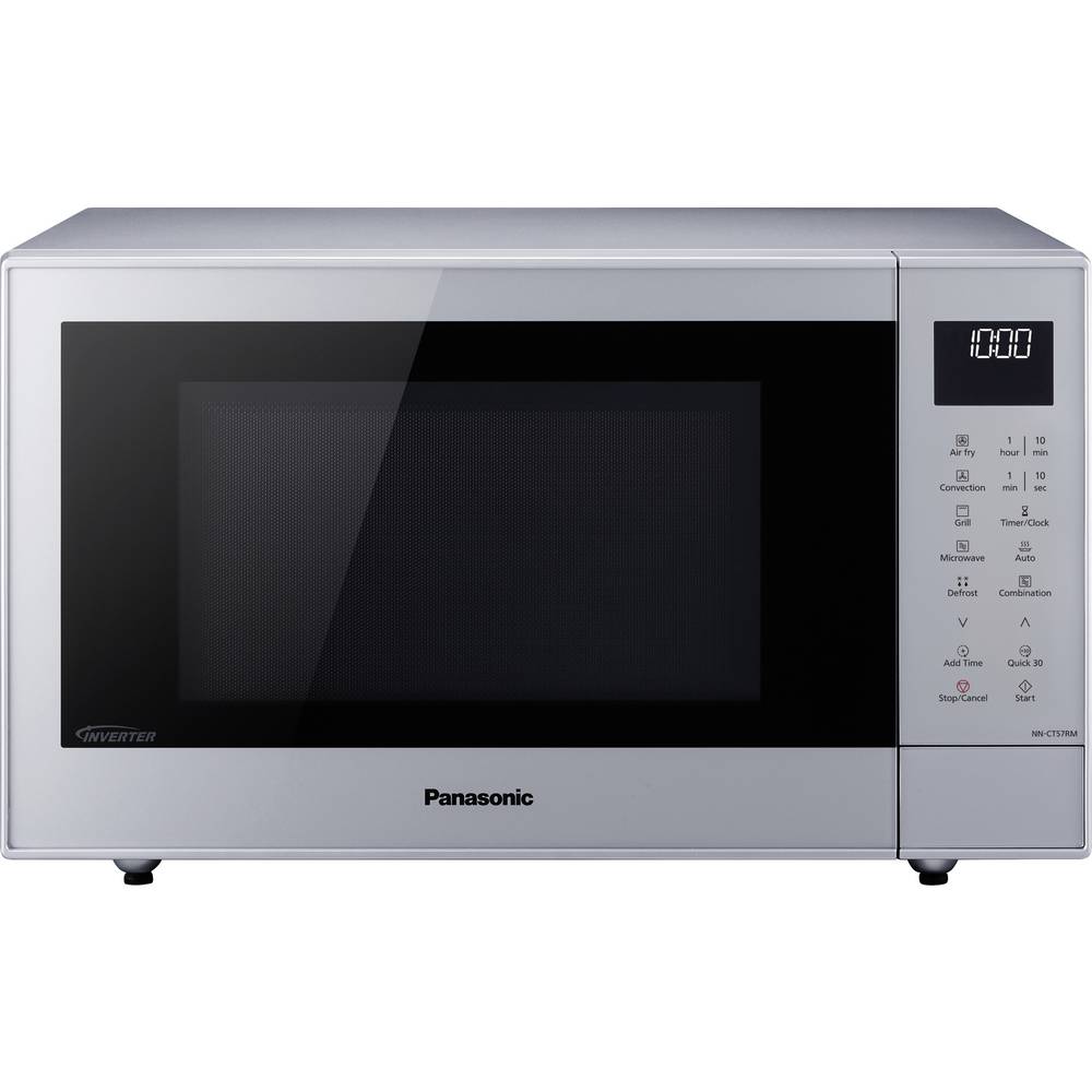 Panasonic NN-CT57RMEPG Magnetron Zilver 1000 W Grillfunctie, Digitale timer, Timerfunctie, LC-display, Heteluchtfunctie