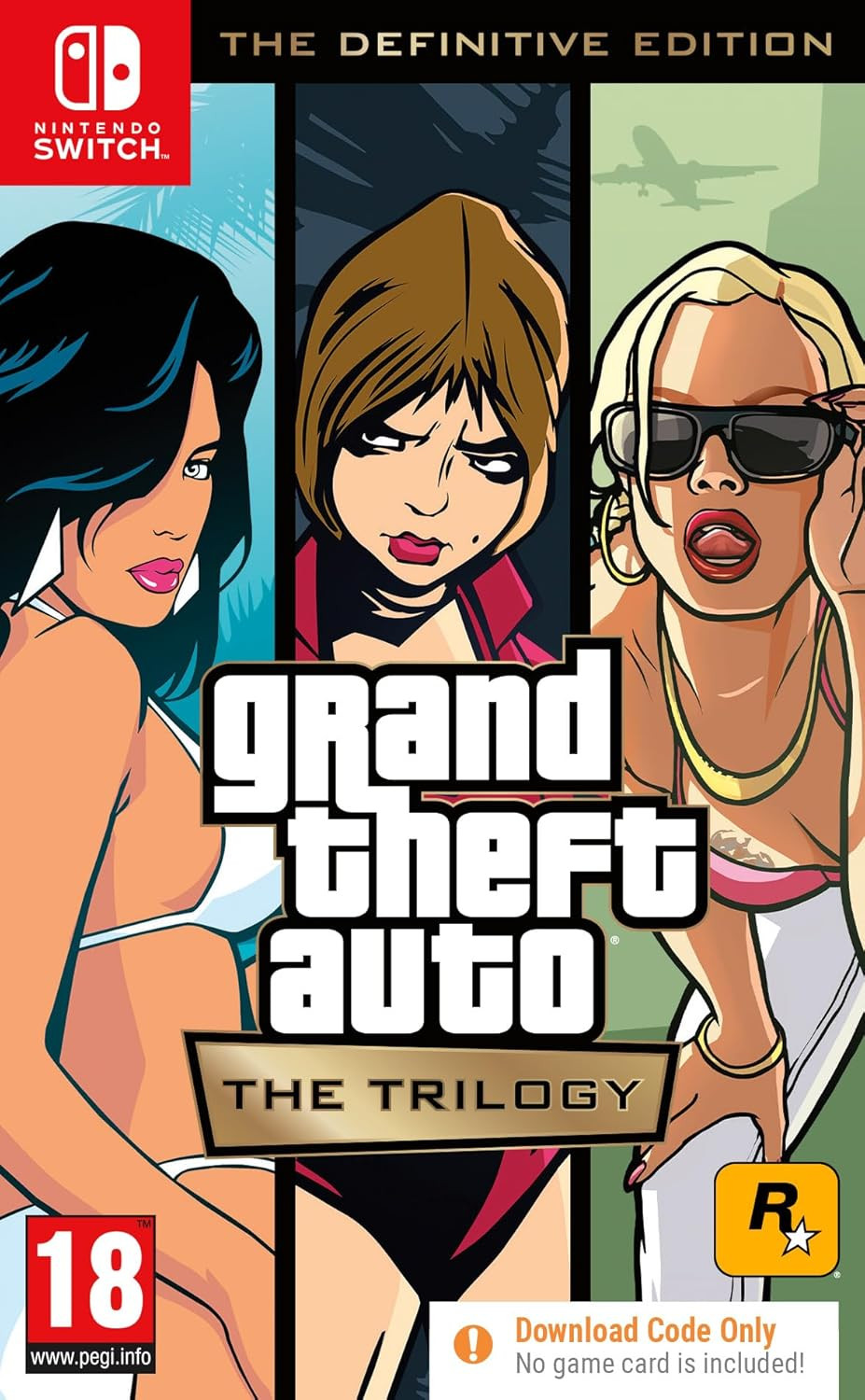 Grand Theft Auto The Trilogy – Definitive Edition (Code in a Box)