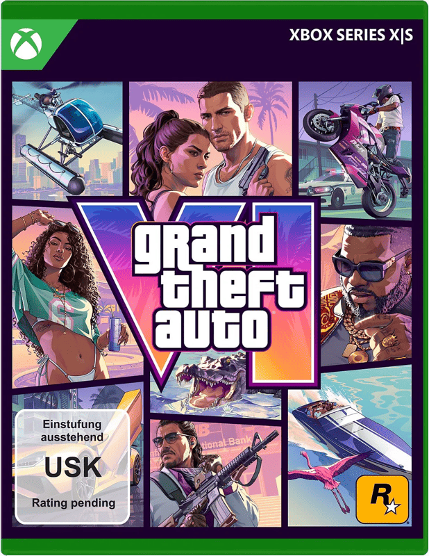 Grand Theft Auto VI (GTA 6) Xbox Series X - Code in the Box