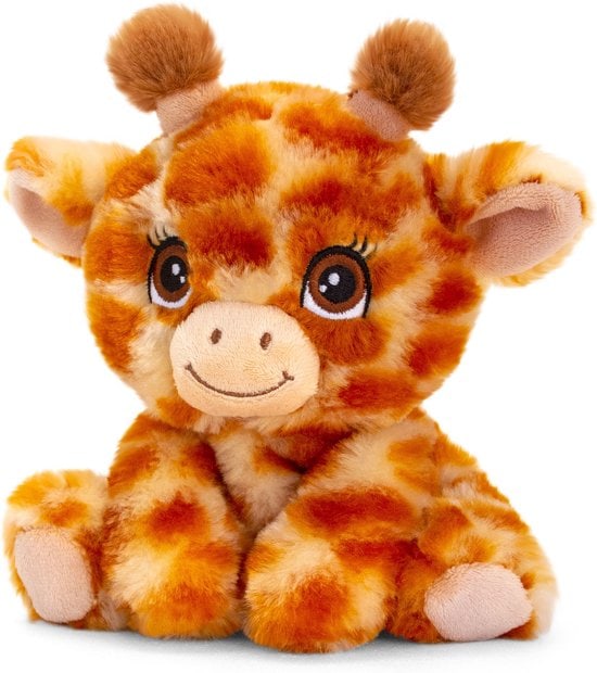Keel Toys Keeleco Giraffe Zachte Pluche Knuffel – 16 cm
