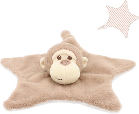 Keel Toys Keeleco Cozy Monkey Blanket Plush – 32 cm
