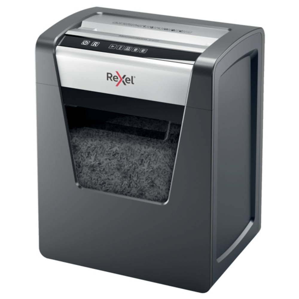 Rexel Momentum X415 Papierversnipperaar 15 vellen Micro cut 4 x 40 mm P-4 23 l Ook geschikt voor Nietjes, Paperclips