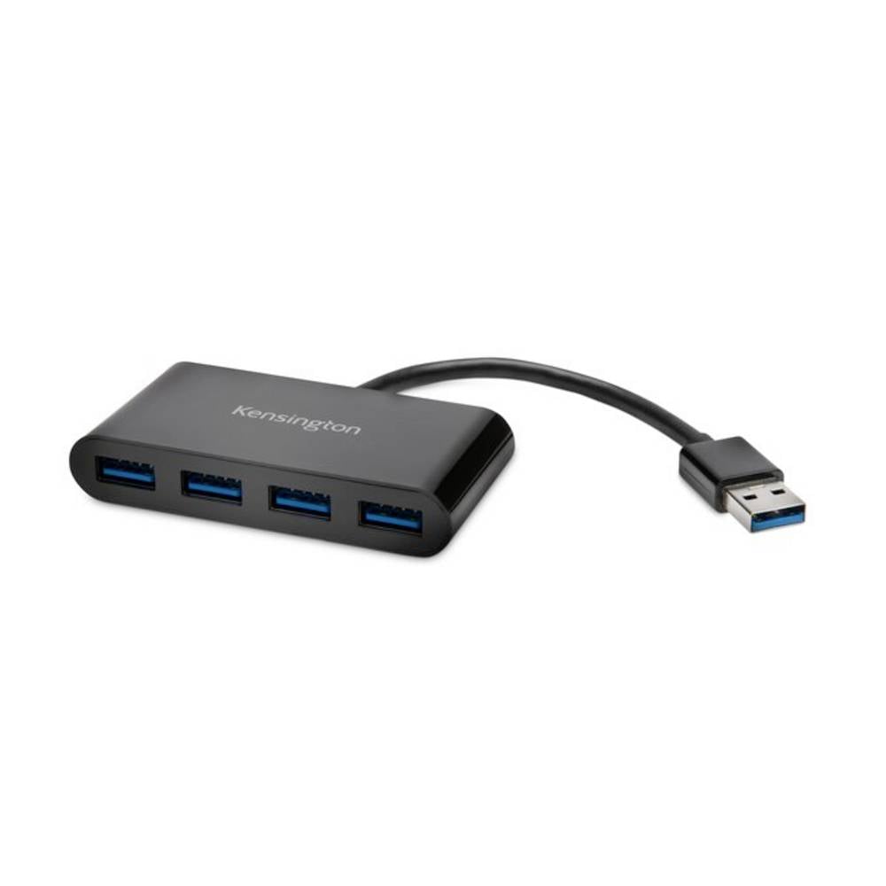 Kensington UH4000 4 Port Hub K39121EU USB-hub 4 poorten USB-A USB 3.0 5 GBit/s Zwart