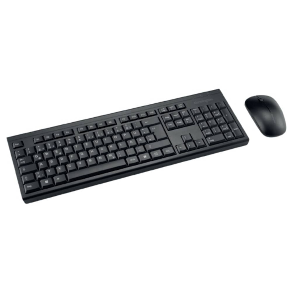 Kensington Set met toetsenbord en muis QWERTZ, Duits Zwart