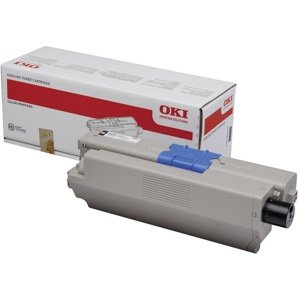 OKI Toner C301 C321 Origineel Single Zwart 2200 bladzijden 44973536