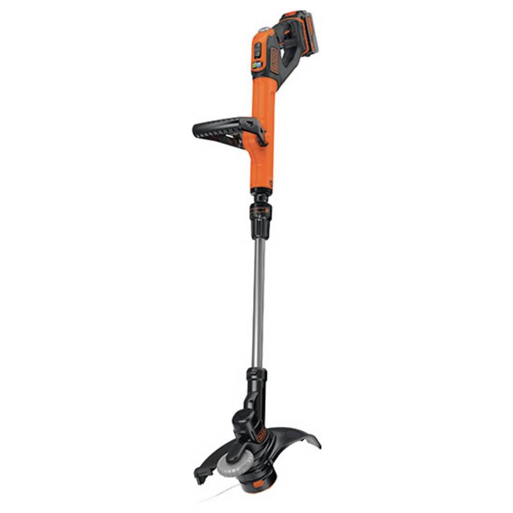 Black & Decker Accu-grastrimmer Accu Incl. accu, Incl. oplader, In hoogte verstelbare greep 18 V 4 Ah Snijbreedte max.: 30 cm