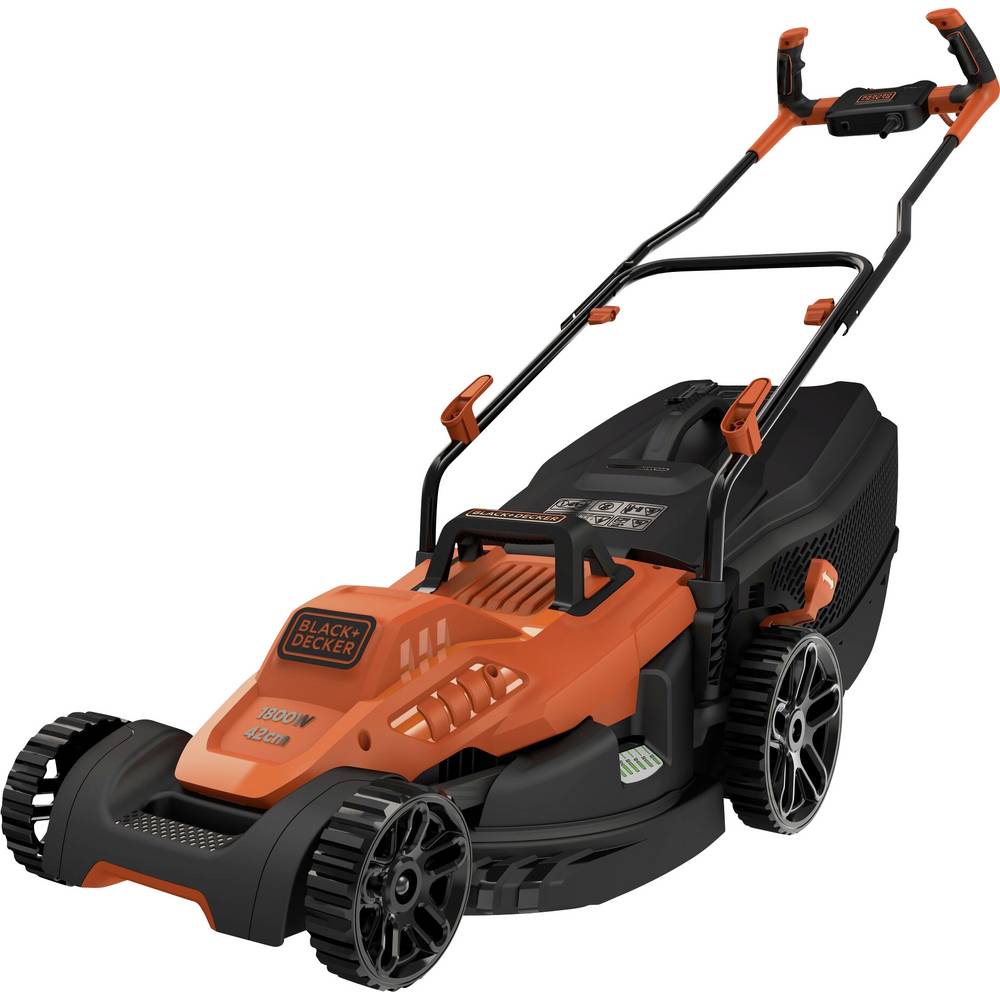 Black & Decker Grasmaaier Elektrisch Instelbare maaihoogte 1800 W Snijbreedte max. 42 cm