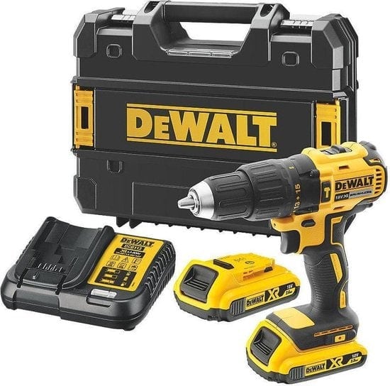 DeWALT DCD778D2T Accu klop-/schroefboormachine 18V XR 2.0Ah in TSTAK
