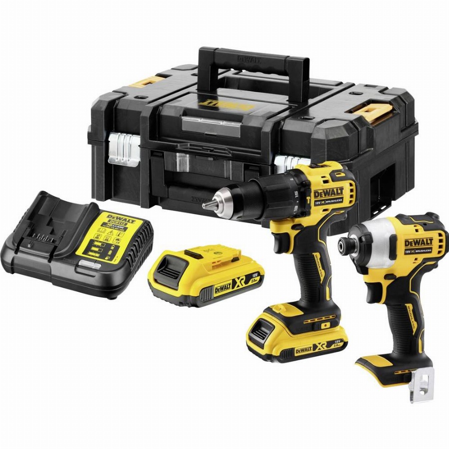 DEWALT DCK2062D2T DCK2062D2T-QW Accu-slagschroevendraaier , Accu-klopboor/schroefmachine Li-ion