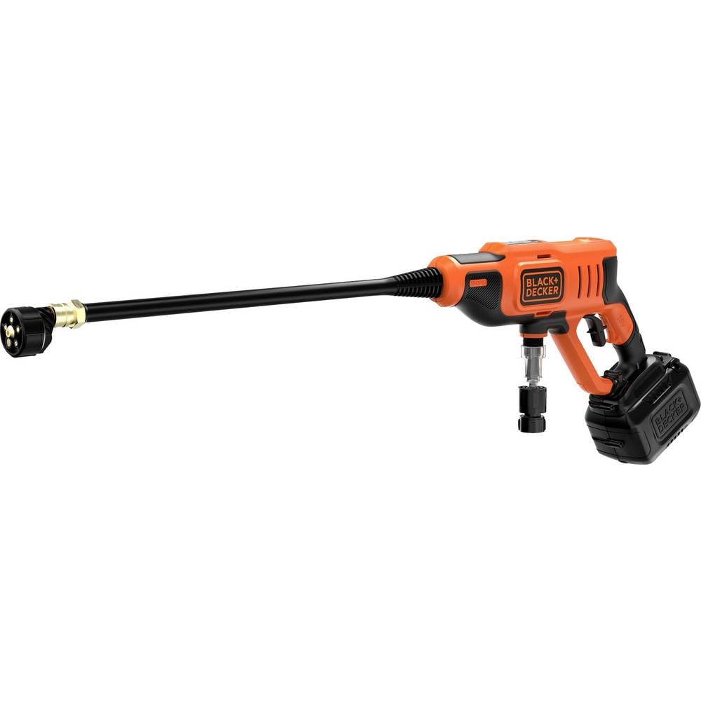 Black & Decker Accu-hogedrukreiniger 24 bar Koud water