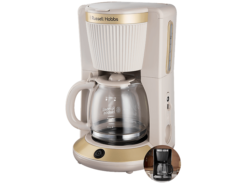 Russell Hobbs Brontegoud - Koffiezetapparaat 125 L Goud