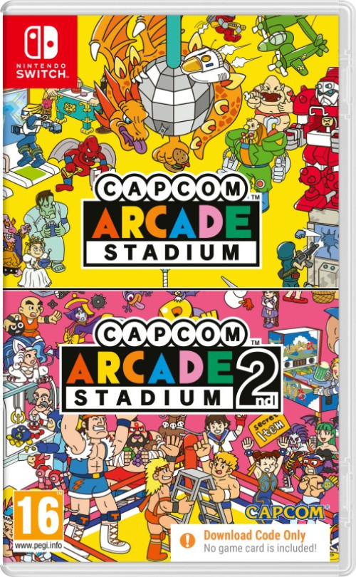 Capcom Arcade Stadium 1+2 (Code in Box)