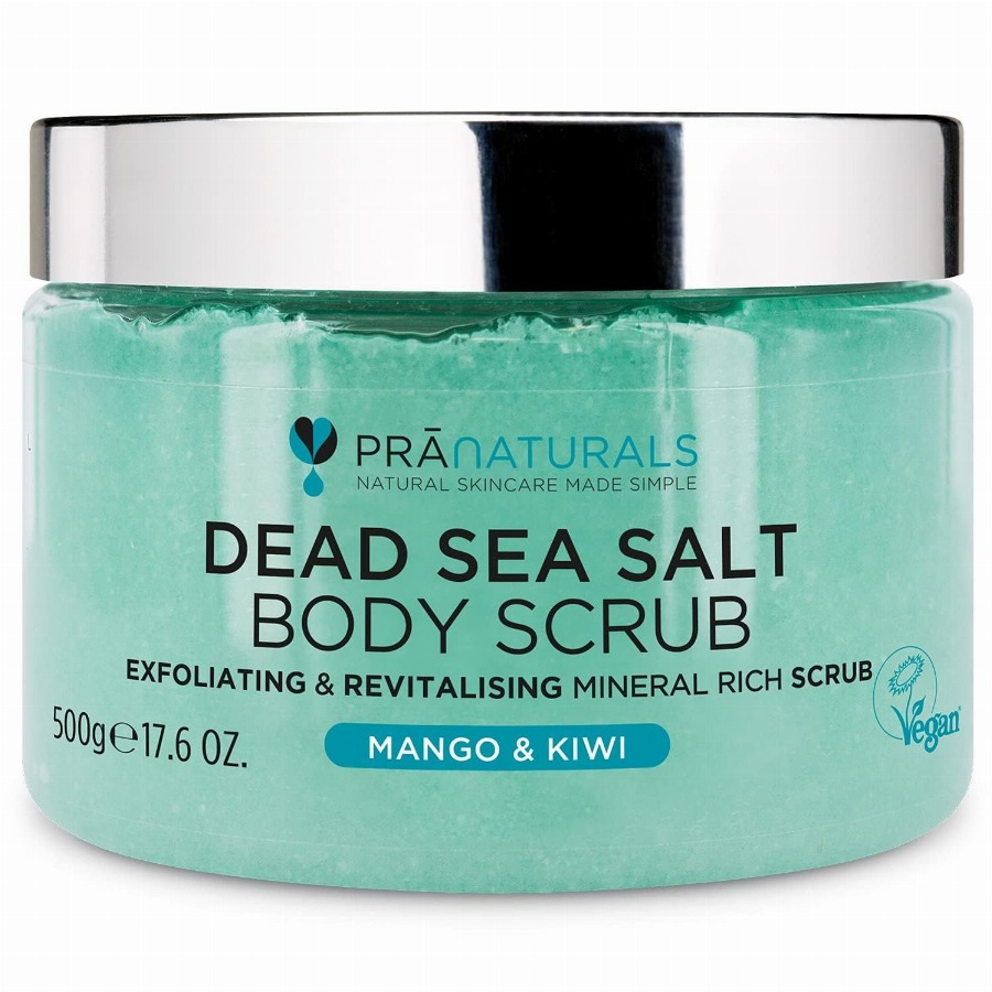 PraNaturals Verfrissende Lichaamsscrub uit de Dode Zee 500